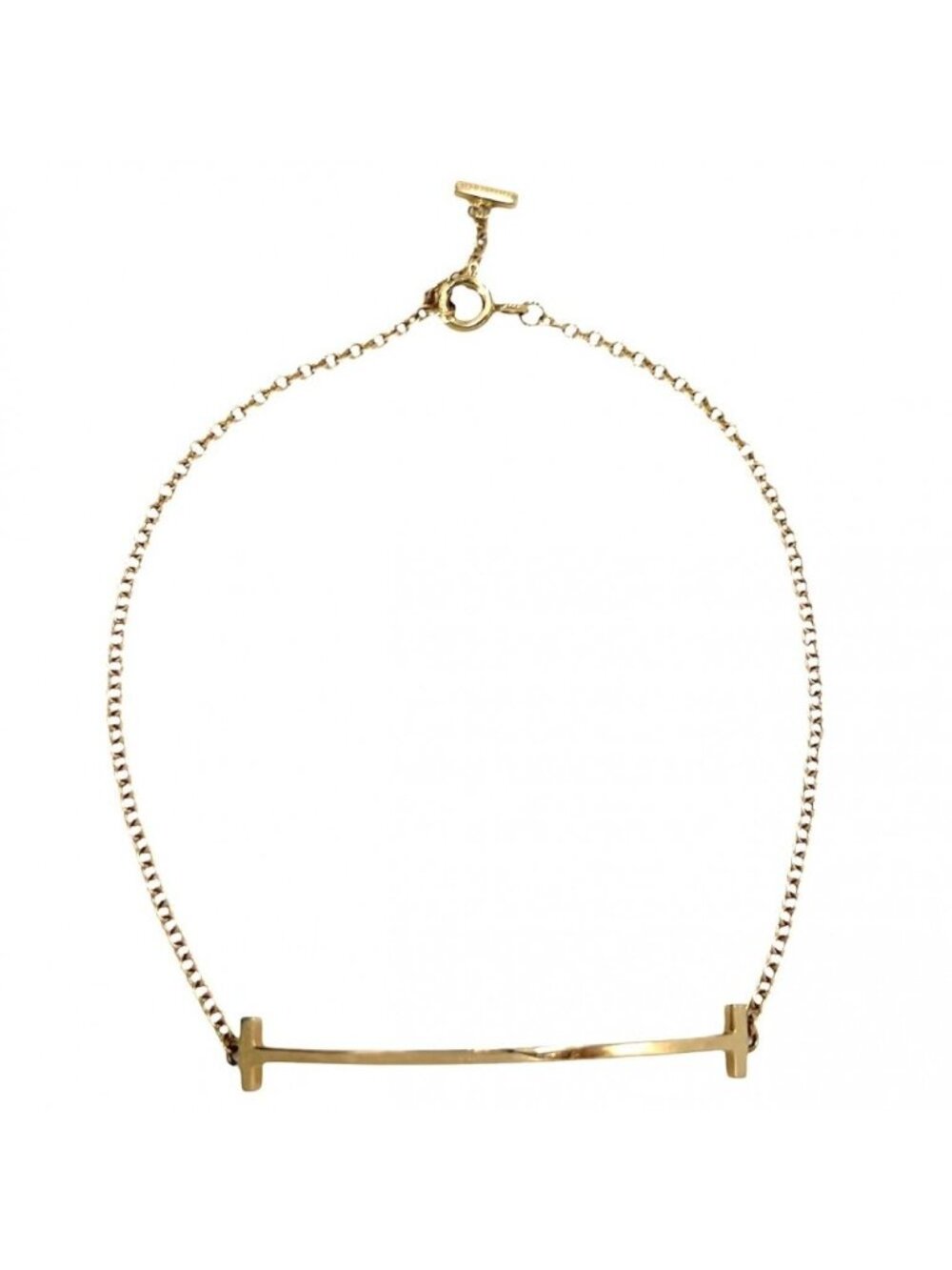 Tiffany & Co Bracelet T Smile 18k Gold PG